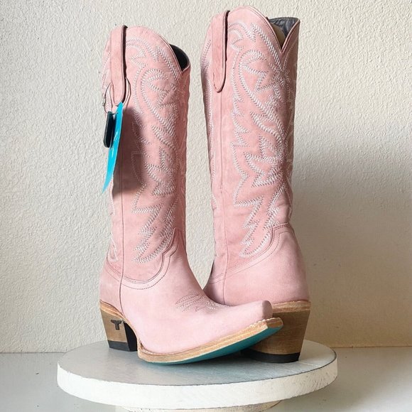 Lane Boots Shoes - Lane x Marijka SMOKESHOW Womens Western Boots Sz 8.5 Pink Cowboy Boots Snip Toe